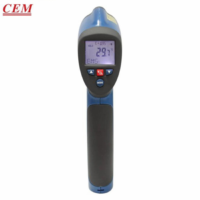 CEM DT-8858 DT-8859 Industrial High Temperature Infrared Thermometer Laser Induction Laser Induction Point Thermometer Gun CEM DT-8858 DT-8859 Industrial High Temperature Infrared Thermometer Laser Induction Laser Induction Point Thermometer Gun
